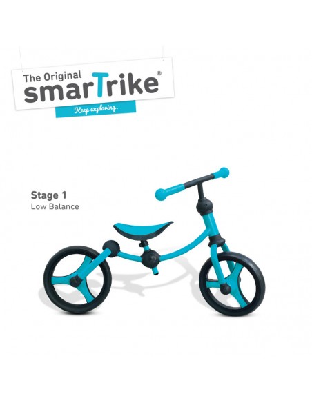 Rowerek biegowy Smart Trike - niebieski/czarny Rowerki biegowe, jeździki