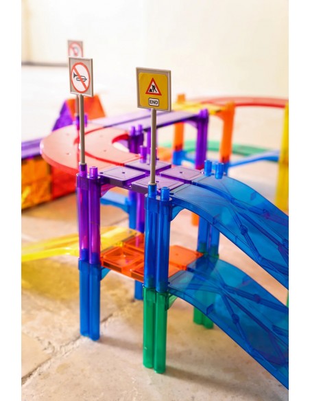 Cleverclixx - Race Track Car Red