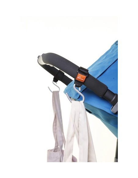 Haczyk do wózka na rzep - 2 szt.