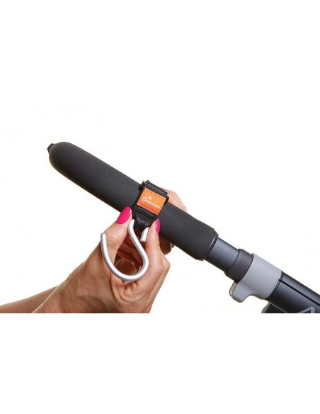 Haczyk do wózka na rzep - 2 szt.