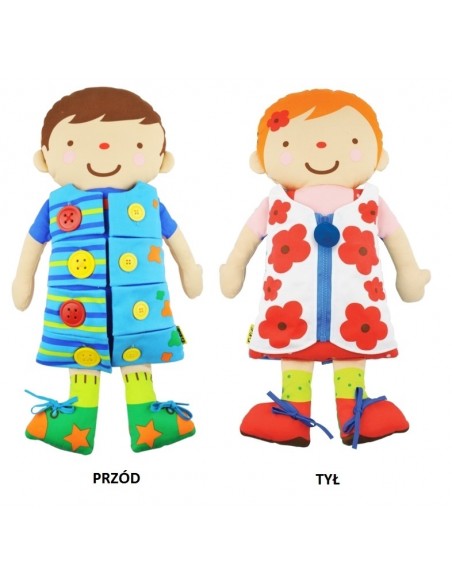 Lalka do ubierania 2 w 1