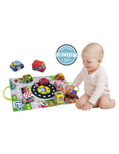 Mata z samochodzikami - miasto