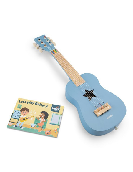 New Classic Toys Gitara niebieska