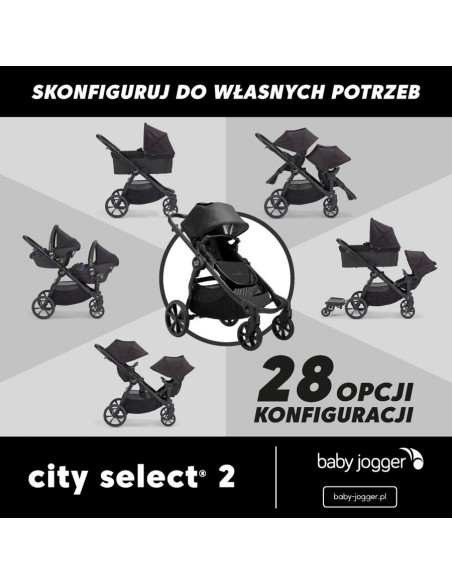 Bbj Wozek 2W1 Select2   Gondola Tencel W