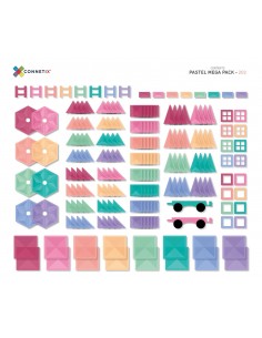 Connetix - Klocki Magnetyczne Pastel Mega Pack - 202 El. 2