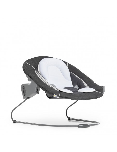 hauck leżaczek Alpha Bouncer Deluxe Melange grey Krzesełka do karmienia