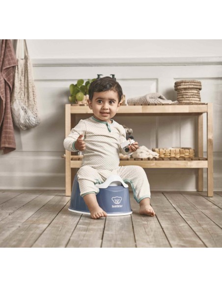 BABYBJORN - nocnik Smart - niebieski Nocniki i nakładki na deskę
