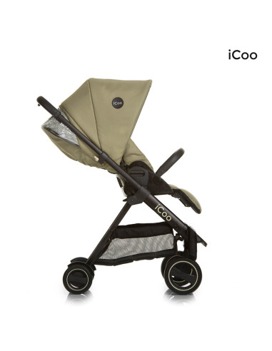 iCoo wózek 3w1 Acrobat XL Plus Trio Set Diamond Olive - Outlet Outlet