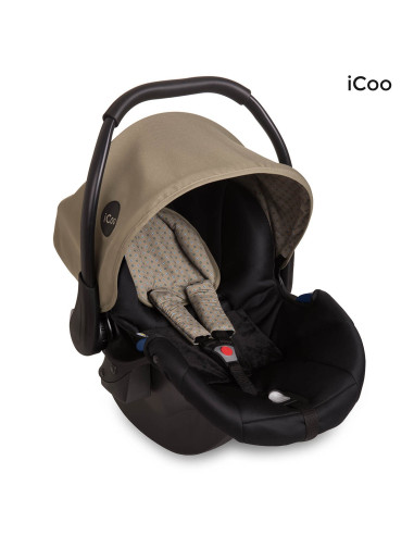 iCoo wózek 3w1 Acrobat XL Plus Trio Set Diamond Olive - Outlet Outlet