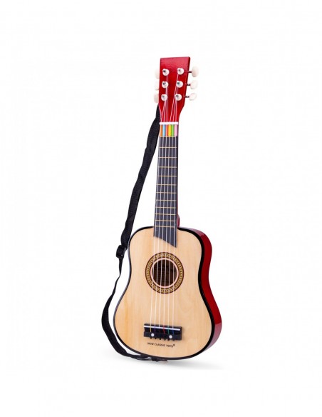 New Classic Toys Gitara de Luxe naturalna Muzyczne
