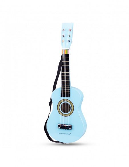 New Classic Toys Gitara niebieska Muzyczne