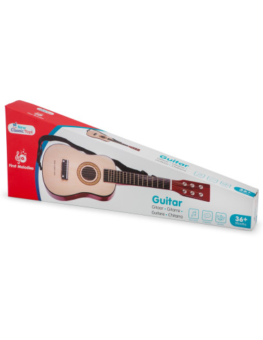 New Classic Toys Gitara brązowa Muzyczne