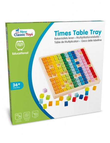 New Classic Toys Tabliczka do nauki mnożenia Edukacyjne