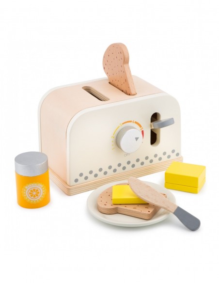 New Classic Toys Toster biały Gospodarstwo domowe