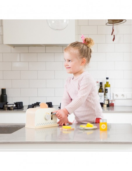 New Classic Toys Toster biały Gospodarstwo domowe