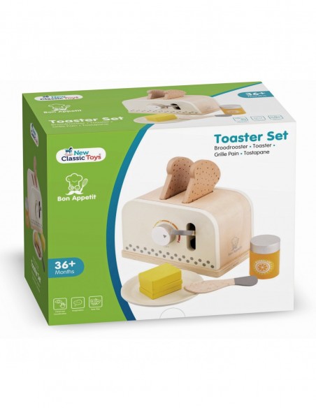 New Classic Toys Toster biały Gospodarstwo domowe