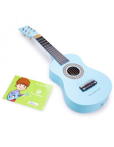 New Classic Toys Gitara niebieska Muzyczne