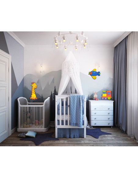 Dekoracje ścienne - Samolot i Lokomotywa Pozostałe