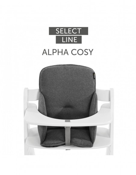 hauck wkładka Alpha Cosy Select Jesey \nCharcoal Krzesełka do karmienia