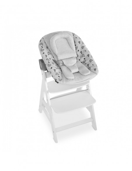 hauck leżaczek Alpha Premium Nordic Grey Krzesełka do karmienia