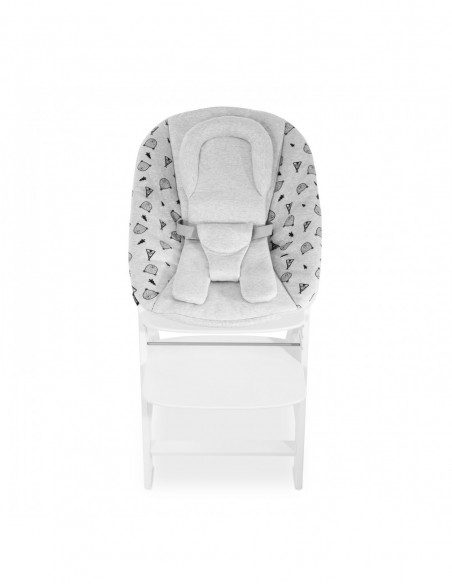 hauck leżaczek Alpha Premium Nordic Grey Krzesełka do karmienia