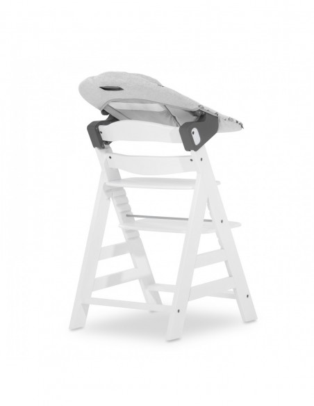 hauck leżaczek Alpha Premium Nordic Grey Krzesełka do karmienia