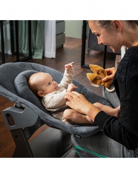 hauck leżaczek Alpha Premium Nordic Grey Krzesełka do karmienia