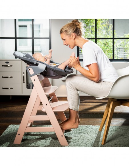 hauck leżaczek Alpha Premium Nordic Grey Krzesełka do karmienia