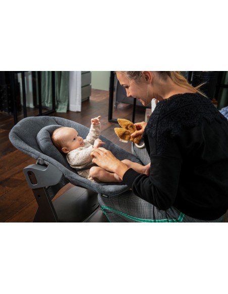 hauck leżaczek Alpha Premium Nordic Grey Krzesełka do karmienia
