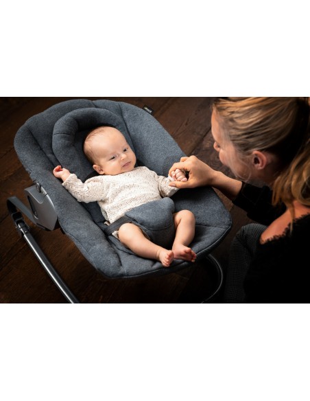 hauck leżaczek Alpha Premium Nordic Grey Krzesełka do karmienia