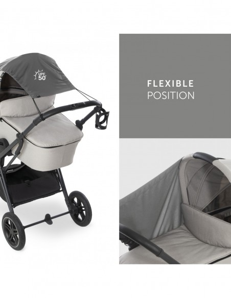 hauck daszek przeciwsłoneczny Grey Parasolki i osłony